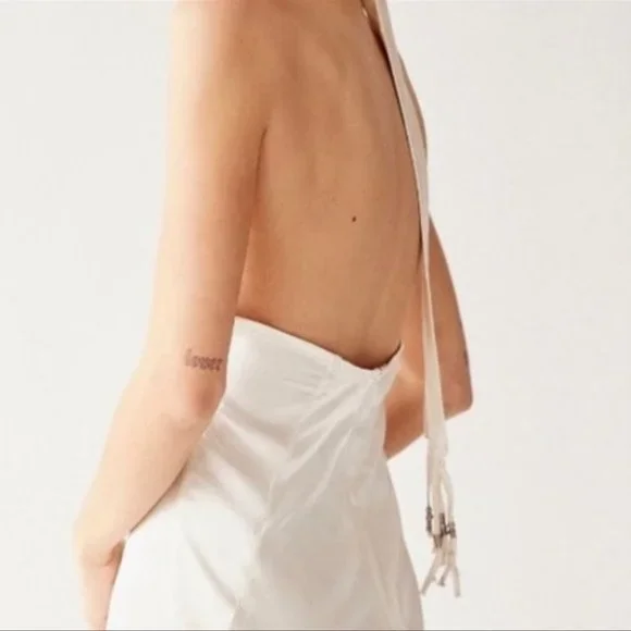 Brenda Knight For Free People RawHem Satin Dress - Picture 12 of 14